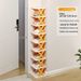 Multi-tier Plastic Shoe Rack, Easy To Assemble, Stackable Combination Storage Unit For Entryway, Hallway, Balcony, Home_maomaolike.com