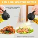 Dual Purpose Glass Sprayer Kitchen Oils Can Leakproof Oil Spray Bottle Household_maomaolike.com