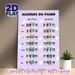 Piano Chords Painting Poster, Colorful Educational Piano Chord Chart Poster, Clear Visual Guide To Learn Major & Minor Chords, Ideal For Music Rooms_maomaolike.com