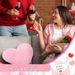 New Shape Soft Home Decorative Valentines Day Heart Plush Stuffed Pillow Kids Birthday Gift_maomaolike.com