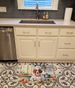 Brittany Spaniel The Chef Memory Foam Kitchen Mat Machine Washable Anti-Fatigue Mat Cushion Comfort Bath Mat Or Kitchen Rug_maomaolike.com