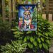 English Bulldog Christmas Reindeer Garden Flag Mailbox Flag Decorative Yard Flag Banner Outside Patio Artwork Yard Flower Beds, Garden Size, Multicolor_maomaolike.com