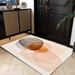 Living Room Rug Large Size Gorgeous Gold Frame Design Bedroom Rug Plush Thickened Machine Washable Thickened Underlay Interior Decorative Rug_maomaolike.com