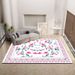 Living Room Rug Large Size Gorgeous Gold Frame Design Bedroom Rug Plush Thickened Machine Washable Thickened Underlay Interior Decorative Rug_maomaolike.com