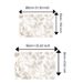 Bathroom Mat Toilet Mat Shower Mat Entrance Rug Absorbent Non-Slip Mat Soft Quick-Dry Machine Washable_maomaolike.com