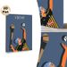 Kilkenny Hurling Painting Poster, Minimalist Flat-style Illustrated Hurler With Hurley & Sliotar Poster, Sporty Decorative Piece Suitable For Home_maomaolike.com