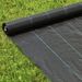 Heavy-Duty PP Barrier Fabric – Black Landscape Ground Cover For Gardens, Orchards & Farms (1m-2m Width, 5m-10m Length)_maomaolike.com
