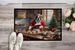 English Bulldog Christmas Cookies Doormat Front Door Mat Indoor Outdoor Rugs For Entryway, Non Slip Washable Low Pile, 24H X 36W_maomaolike.com