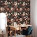 Vintage Boho Floral Wallpaper – Peel & Stick Removable Waterproof Wall Decor For Bedroom Living Room_maomaolike.com