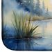 Blue Heron Emerging As The Day Fades Dish Drying Mat Absorbent Dish Drying Mat Pad For Kitchen Counter Dish Drainer Mat For Countertop, 14 X 21", Multicolor_maomaolike.com
