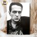 Monochrome Male Portrait Painting Poster, Vintage High-contrast Black & White Portrait Poster, Retro Artistic Decor Suitable For Home Walls, Music_maomaolike.com