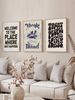 Retro Subculture Decorative Art, Garage Rock, Punk Ethos, Hippie Psychedelia And Millennial Vintage Elements, Retro Rock, Music At Its Core_maomaolike.com