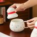 Badminton Cup Ceramic Creative High Beauty Coffee Cup Water Cup_maomaolike.com