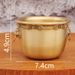 Brass Lion Head Treasure Bowl With "Fu" Character Mini Rice Jar Copperware Cup Desktop Decoration Metal Craft Ornament_maomaolike.com