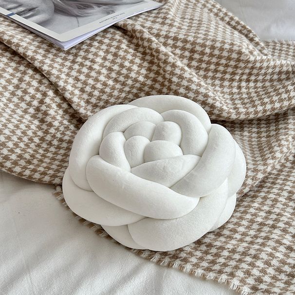 Household Accessories Nordic Ins Cushion Woven Pillow Rose Back Plush Cushion Sofa Cushion Decorative Bay Window Cushion_maomaolike.com