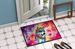 Hippie Animal Wolf Doormat Front Door Mat Indoor Outdoor Rugs For Entryway, Non Slip Washable Low Pile, 24H X 36W_maomaolike.com