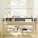 Kids Desk And Chair Set With Storage For Bedroom, School, Gift For Children Ages 3-12, White_maomaolike.com
