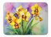 Orchids In Watercolor Memory Foam Kitchen Mat Machine Washable Anti-Fatigue Mat Cushion Comfort Bath Mat Or Kitchen Rug_maomaolike.com