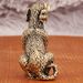Brass Zodiac Golden Retriever Dog Pure Copper Figurine Home Office Desktop Copperware Crafts Wholesale_maomaolike.com
