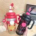 High-value Giant Large Capacity High-value Straw Cup Girls Water Cup Cold Tritan Ice Cup_maomaolike.com