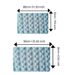 Bathroom Mat Toilet Mat Shower Mat Entrance Rug Absorbent Non-Slip Mat Soft Quick-Dry Machine Washable_maomaolike.com