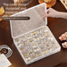 Anti-Oxidation Transparent Plastic Storage Portable Necklace Earrings Organizer Jewelry Exquisite Small Box Mini_maomaolike.com