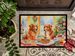 Nova Scotia Duck Toller Christmas Cookies Doormat Front Door Mat Indoor Outdoor Rugs For Entryway, Non Slip Washable Low Pile, 24H X 36W_maomaolike.com