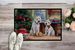 Westie Christmas Cookies Doormat Front Door Mat Indoor Outdoor Rugs For Entryway, Non Slip Washable Low Pile, 24H X 36W_maomaolike.com