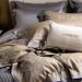 American Style Light Luxury High-End Yarn-Dyed Jacquard Four-Piece Set Silky Soft Naked Sleep Duvet Cover Bed Sheet Bedding_maomaolike.com