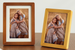 Solid Wood Corner Round Photo Made Into Album Frame 7inch 8inch A4 Wall Hanging High-end 6inch Ornament_maomaolike.com