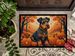 Airedale Terrier Fall Doormat Front Door Mat Indoor Outdoor Rugs For Entryway, Non Slip Washable Low Pile, 24H X 36W_maomaolike.com
