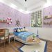 Thickened Dormitory Stickers Adhesive Wallpaper Self-PVC Purple Butterfly Renovation Waterproof Moisture-Proof Rental_maomaolike.com