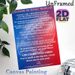 French Rugby Quotes Painting Poster, Vibrant Red-Blue Gradient Poster, Inspirational Rugby-Themed Quotes Decor For Sports Rooms, Game Spaces_maomaolike.com