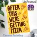 Pizza Themed Fun Slogan Painting Poster, Vibrant Cartoon-style Pizza Slice Poster, Playful Food-inspired Decor Ideal For Kitchen, Dining Room Or Game_maomaolike.com