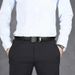 Fashion Business Men'S Genuine Luxury Brand Metal Buckle High-Quality PU Leather Soft Belt With Cargo Pants Jeans_maomaolike.com