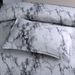 Textured Stone Pattern Duvet Cover & Pillowcase Set (No Flat Sheet) - Minimalist Solid Color Premium Fabric_maomaolike.com