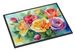 Roses In Watercolor Doormat Front Door Mat Indoor Outdoor Rugs For Entryway, Non Slip Washable Low Pile, 24H X 36W_maomaolike.com