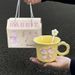 High-Value Niche Design Flower Mug Cute Ceramic Cup For Girlfriends Birthday Gift Best Friend Souvenir_maomaolike.com