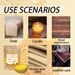 Jaysuing Beeswax Granules, Household Handmade Beeswax Sofa Floor Brightening Maintenance Furniture Leather Care Wax_maomaolike.com