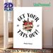 True Love Tattoo Themed Painting Poster, Vintage Bold Heart & Sword Graphic With Lettering Poster, Nostalgic Tattoo-style Design, Ideal For Bedroom_maomaolike.com