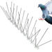 Stainess Stee Pigeon Squirre Repeer Deterrent Nai Toos Contro Pest Bird Spikes For Roof Fence Bacony Window_maomaolike.com