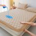 Waterproof Quilted Fitted Sheet Set - A-Class Washed Cotton, Anti-Slip, Dustproof & Hypoallergenic Bed Cover For_maomaolike.com