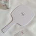 Metal Double Sided Foldable Makeup Mirror, Illuminated Desktop Vanity Mirror, Mini Portable Compact Beauty Mirror For Bedroom Dressing Table
_maomaolike.com