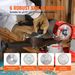 VEVOR Circular Saw Blade Sharpener, 370W 3600RPM Rotary Angle Mill Grinder, Saw Blade Grinding Sharpening Machine With 6 Saw Centerings, 5-inch Grinding Wheel For Carbide Tipped Saw Blades_maomaolike.com