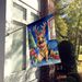 German Shepherd Christmas Reindeer House Flag Large Porch Sleeve Pole Decorative Outside Yard Banner Artwork Wall Hanging, Polyester, House Size, Multicolor_maomaolike.com
