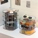 Storage Box Rotatable Scarf Tie Men's Belt Display Rack Home Wardrobe Multifunctional Divider Organizer_maomaolike.com
