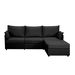 93.7' Sectional Sofa With Ottoman_maomaolike.com