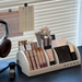 Lipstick Eyeshadow Makeup Brush Storage Integrated Cosmetic Rack High-end Skincare Organizer Box Socialite Style_maomaolike.com
