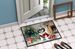 Shih Tzu Cozy Christmas Doormat Front Door Mat Indoor Outdoor Rugs For Entryway, Non Slip Washable Low Pile, 24H X 36W_maomaolike.com
