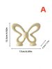 1pc Small Fresh Style Butterfly Shape Design Ceramic Candle Holder Can Be Used As An Ornament To Display The Candle Holder_maomaolike.com